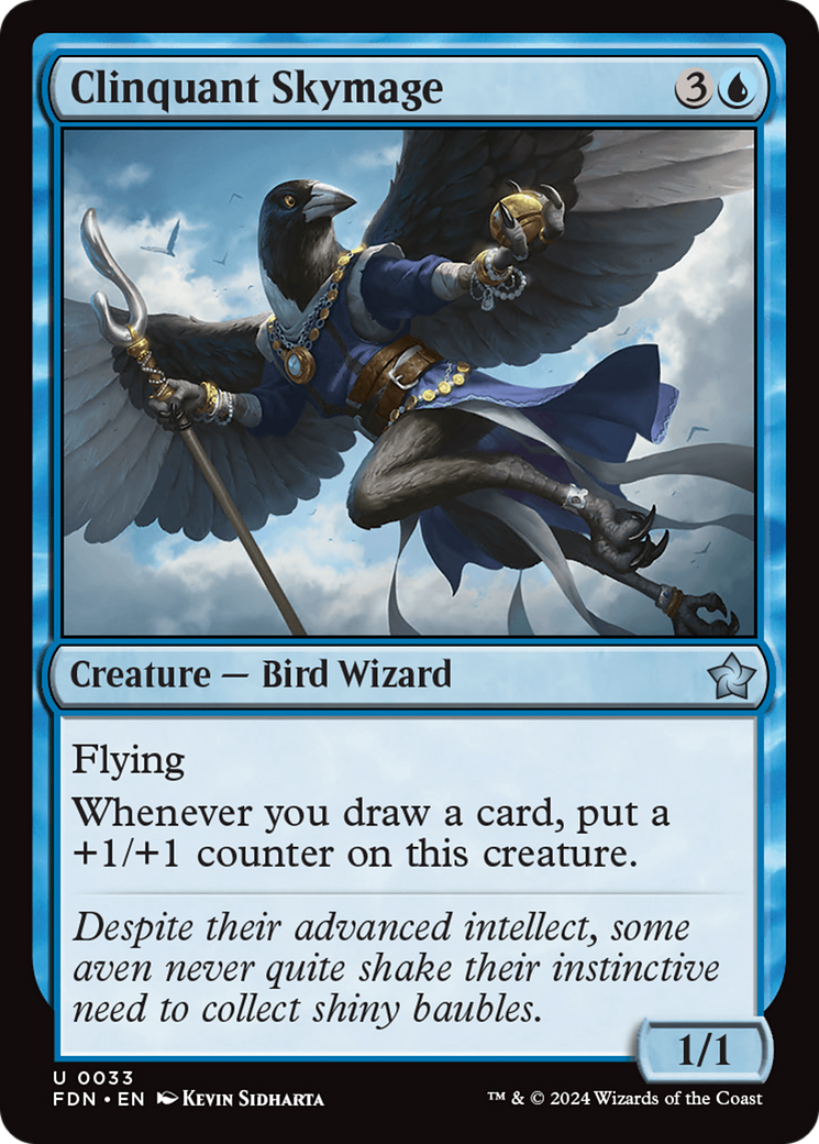 Clinquant Skymage [Foundations] | Grognard Games