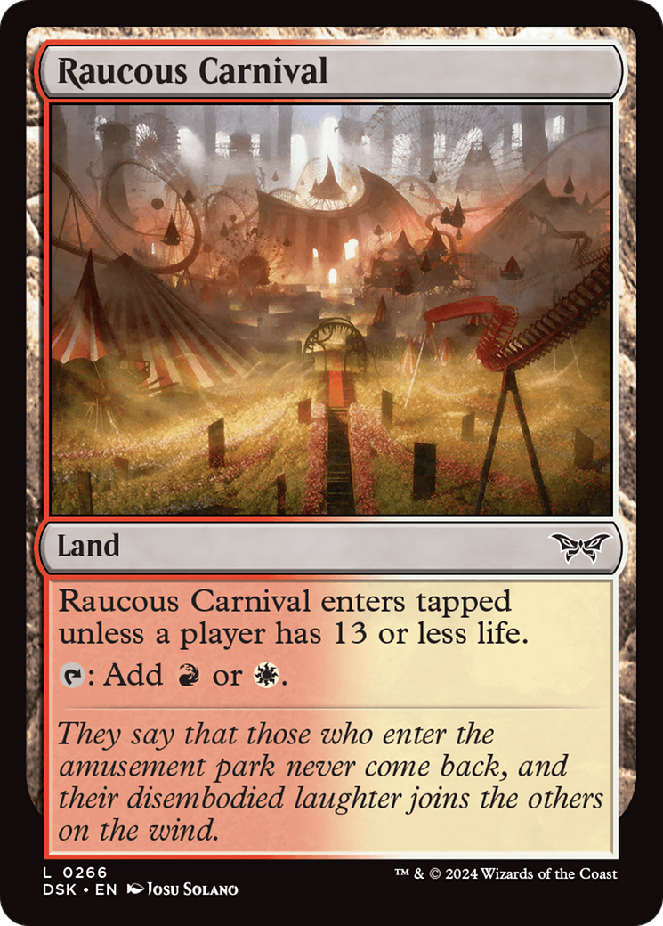 Raucous Carnival [Duskmourn: House of Horror] | Grognard Games