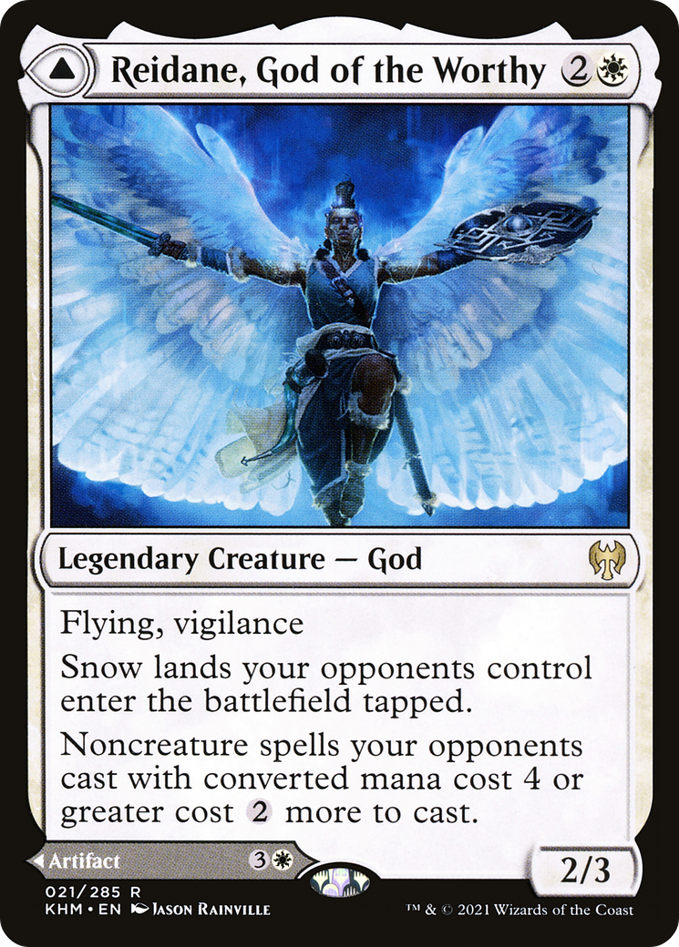 Reidane, God of the Worthy // Valkmira, Protector's Shield [Kaldheim] | Grognard Games