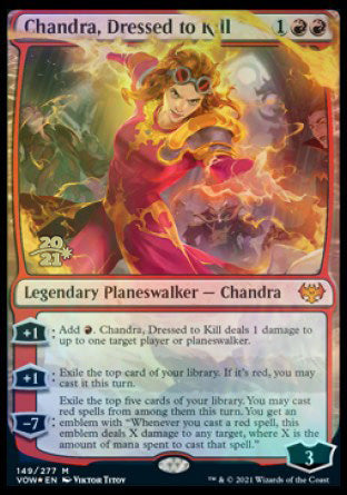 Chandra, Dressed to Kill [Innistrad: Crimson Vow Prerelease Promos] | Grognard Games