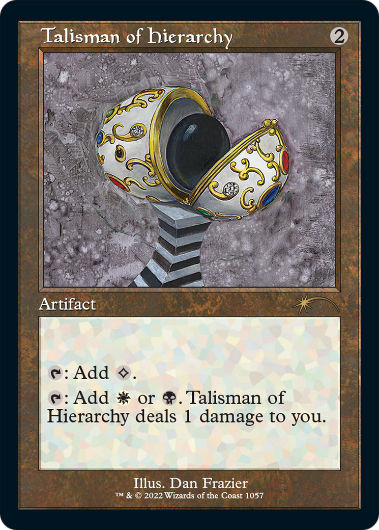 Talisman of Hierarchy (SLD-1057) - Secret Lair Drop Etched Foil | Grognard Games