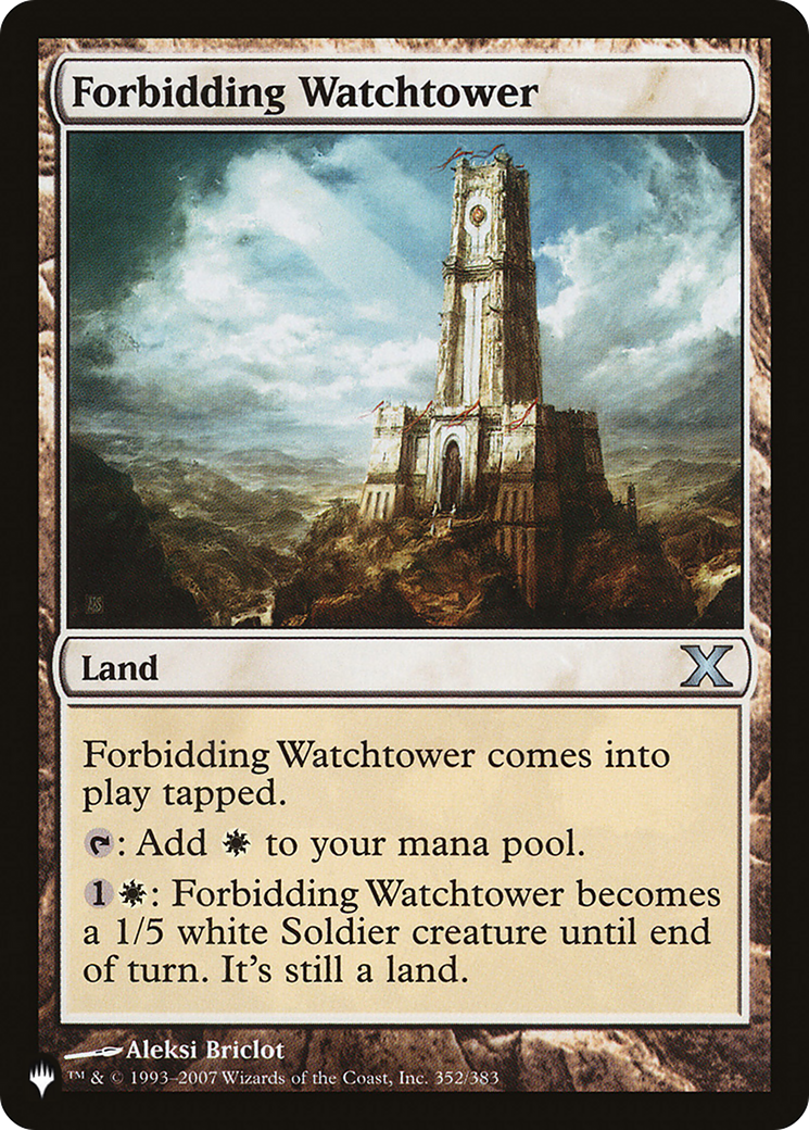 Forbidding Watchtower [The List] | Grognard Games