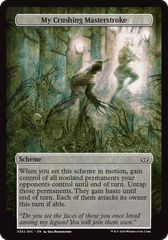 My Crushing Masterstroke (Full Art) [Duskmourn: Archenemy] | Grognard Games