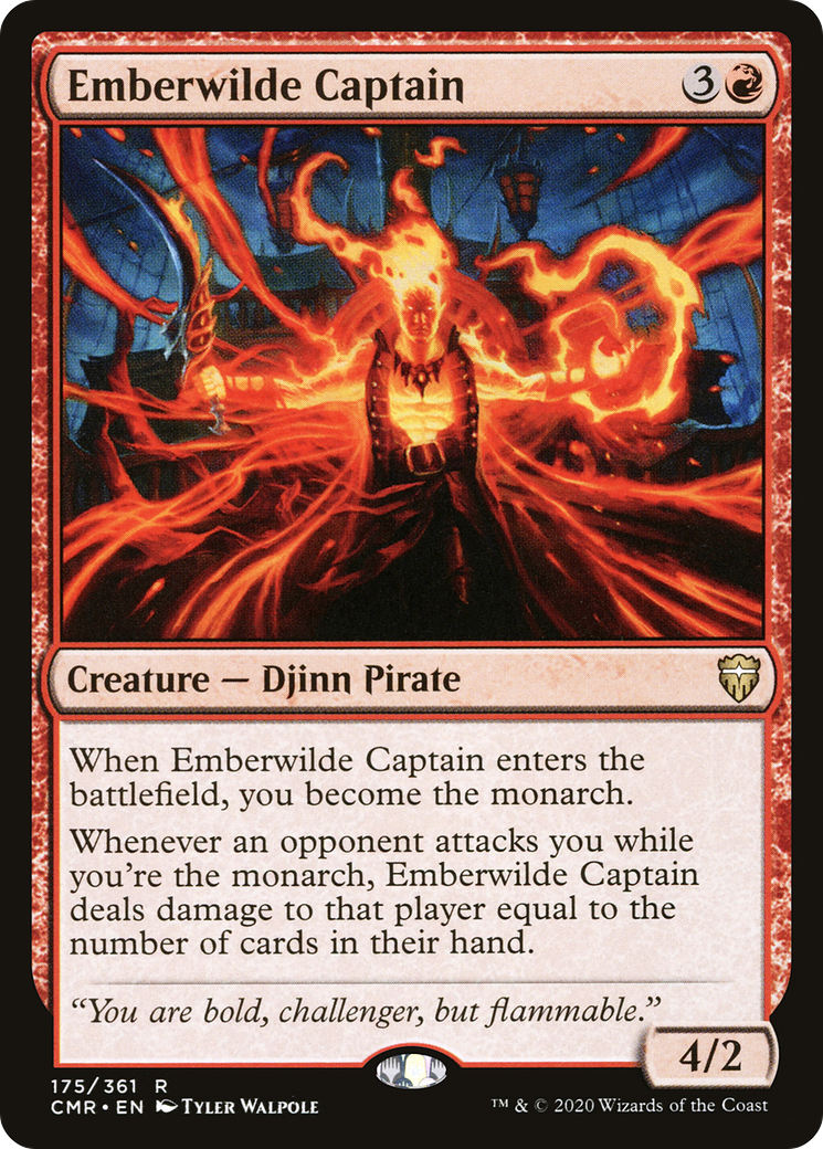 Emberwilde Captain [Commander Legends] | Grognard Games