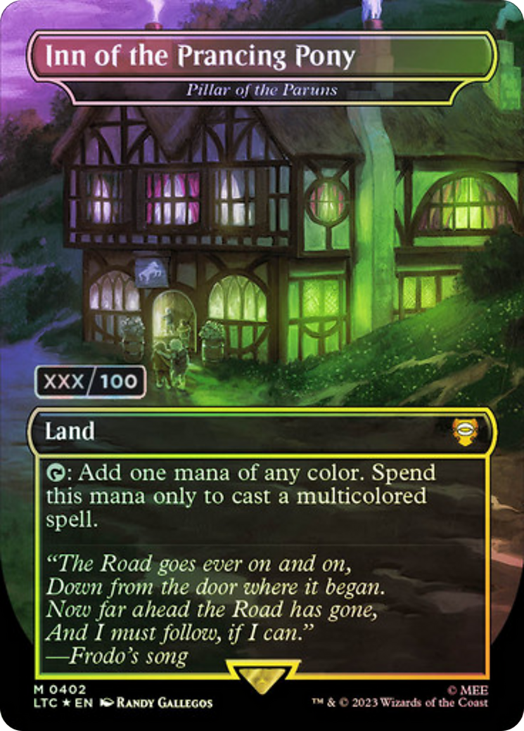 Inn of the Prancing Pony - Pillar of the Paruns (Serialized) [The Lord of the Rings: Tales of Middle-Earth Commander] | Grognard Games