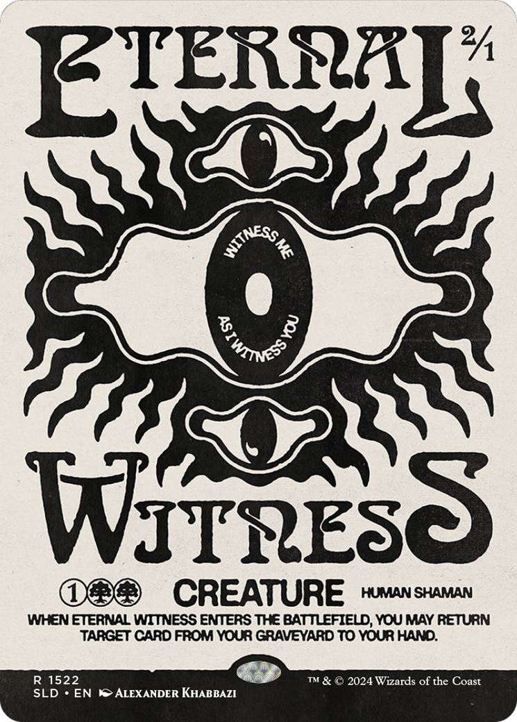 Eternal Witness (1522) [Secret Lair Drop Series] | Grognard Games
