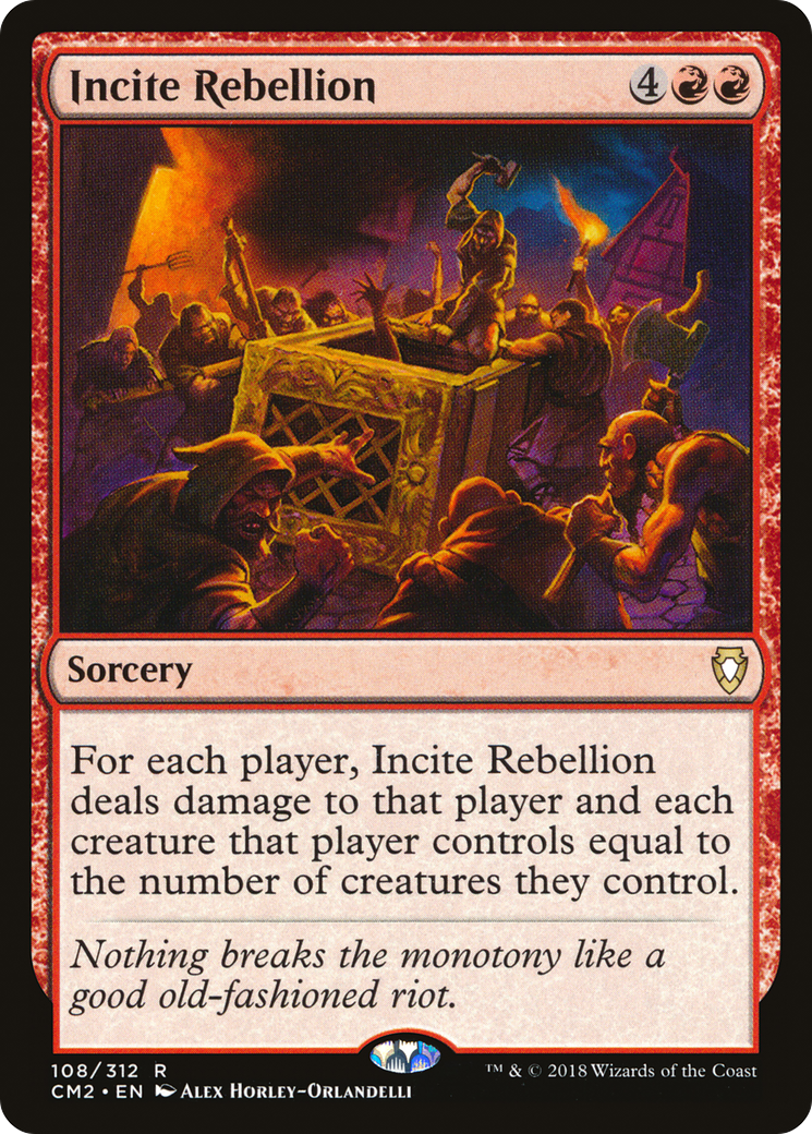 Incite Rebellion [Commander Anthology Volume II] | Grognard Games