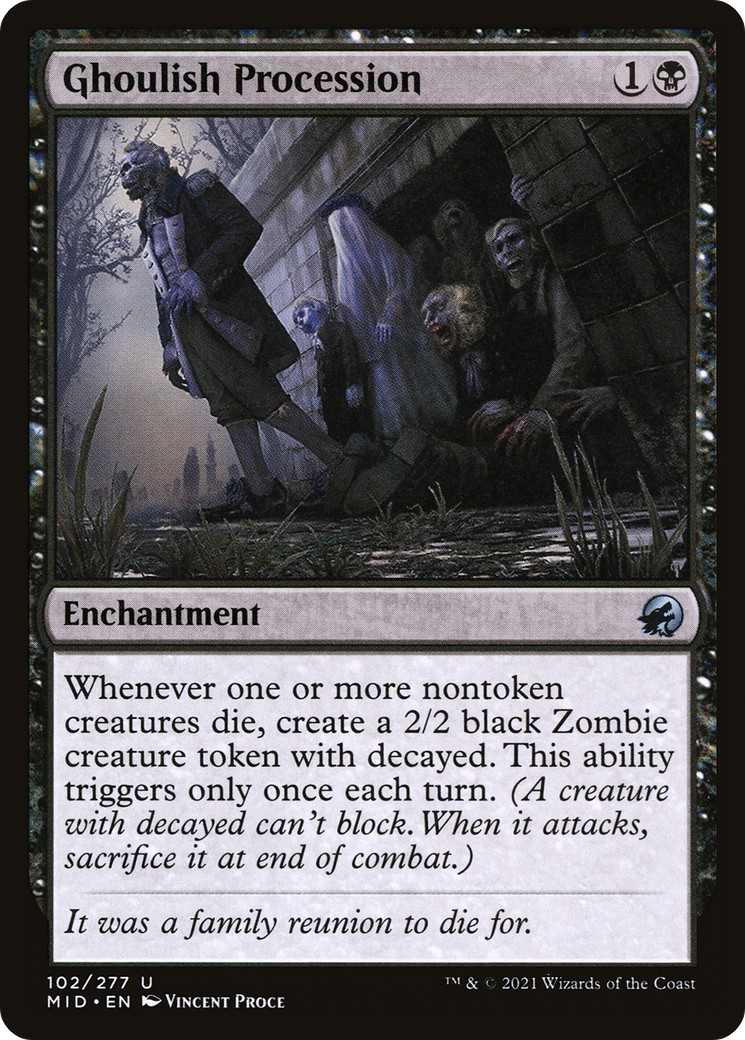 Ghoulish Procession [Innistrad: Midnight Hunt] | Grognard Games