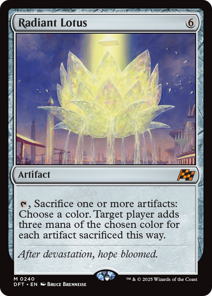 Radiant Lotus (Promo Pack) [Aetherdrift Promos] | Grognard Games