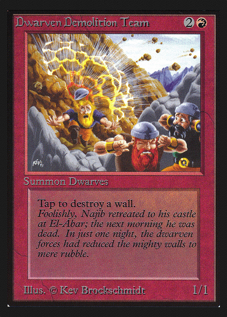 Dwarven Demolition Team [International Collectors’ Edition] | Grognard Games