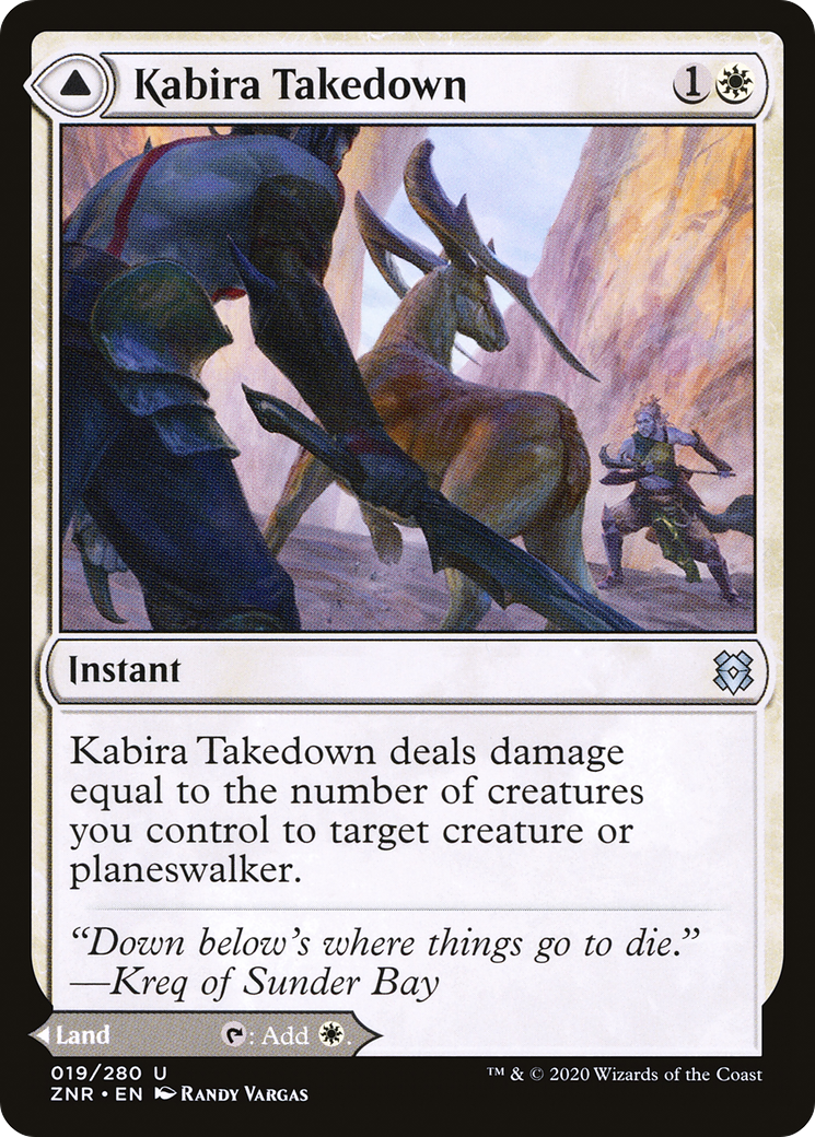 Kabira Takedown // Kabira Plateau [Zendikar Rising] | Grognard Games