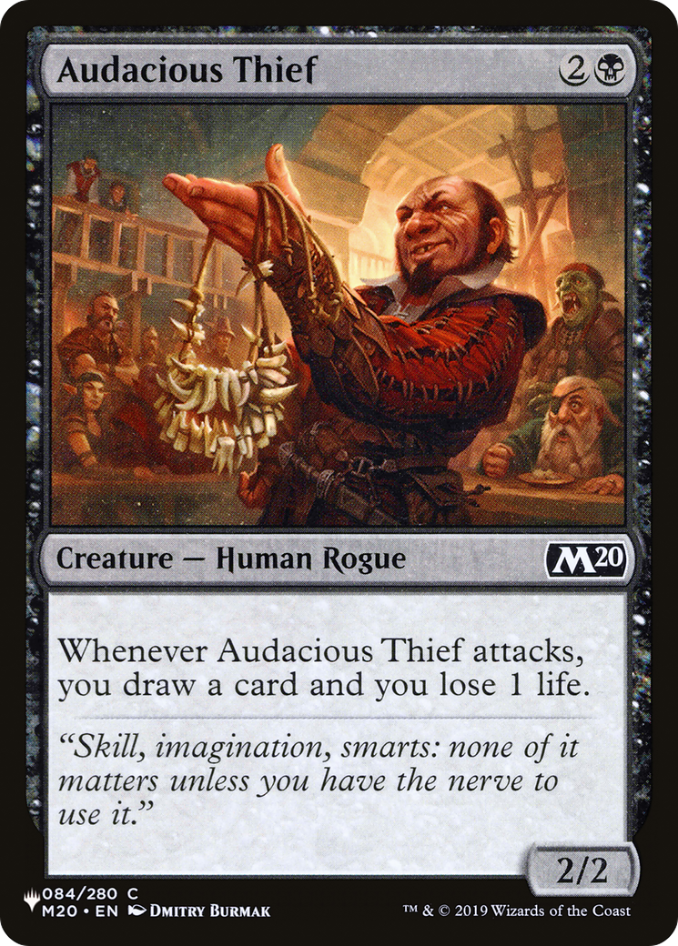 Audacious Thief [The List] | Grognard Games