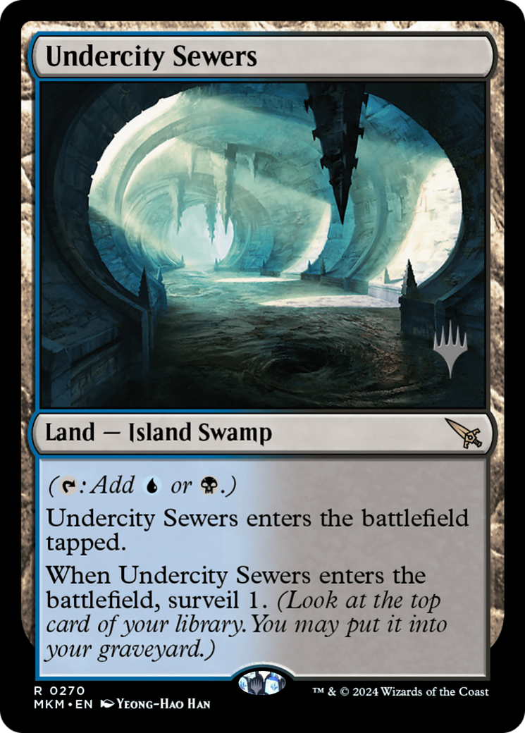 Undercity Sewers (Promo Pack) [Murders at Karlov Manor Promos] | Grognard Games