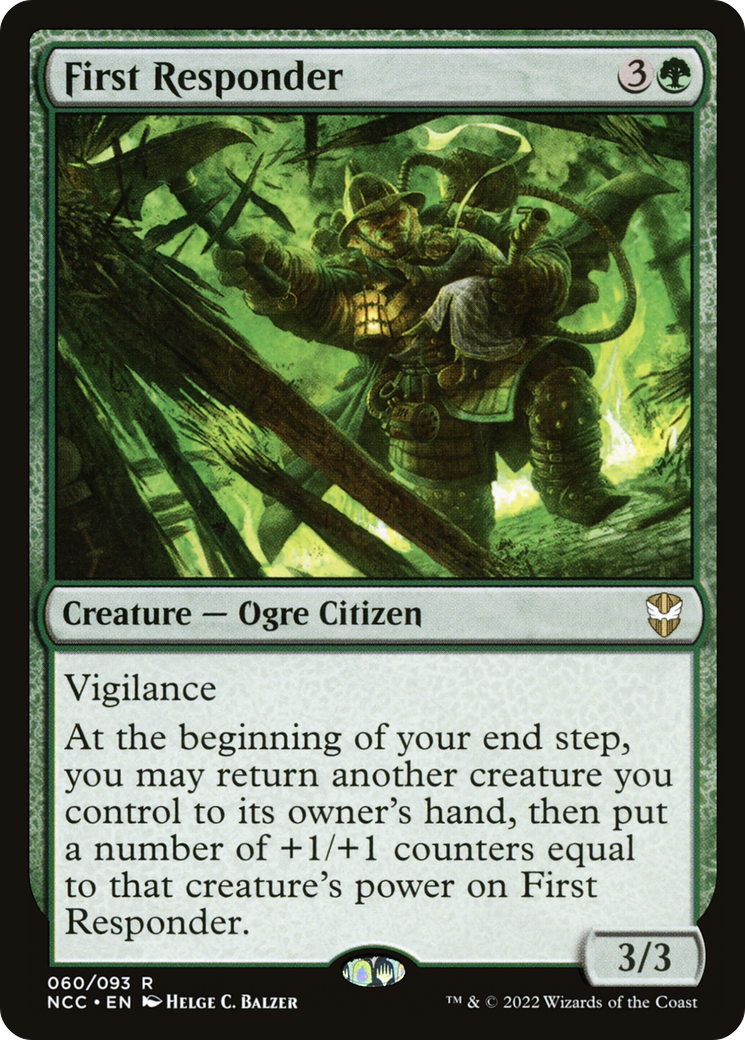 First Responder [Streets of New Capenna Commander] | Grognard Games