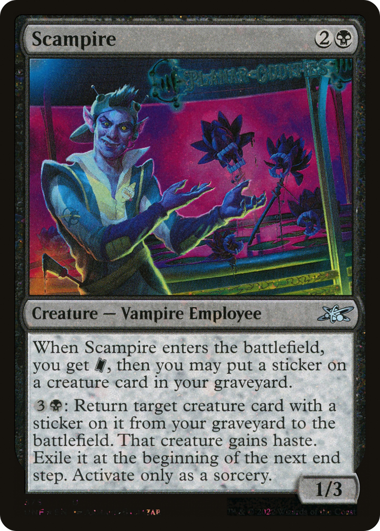Scampire (Galaxy Foil) [Unfinity] | Grognard Games