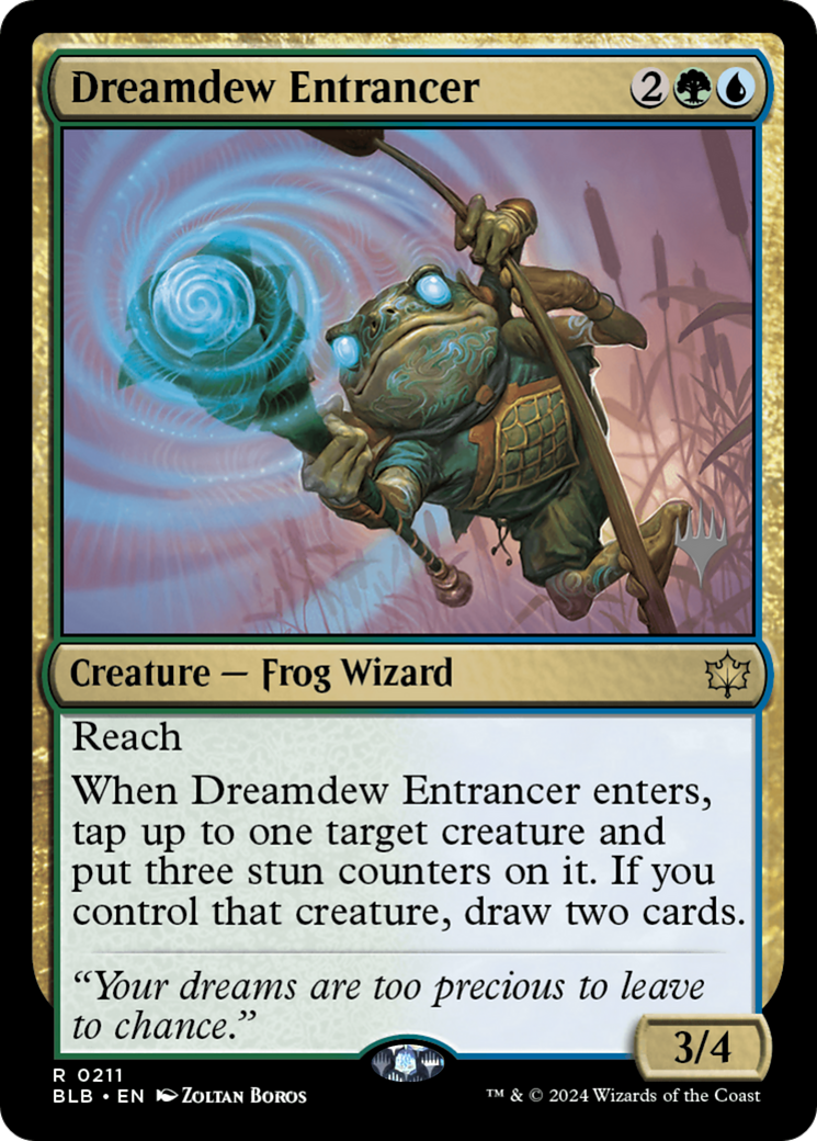 Dreamdew Entrancer (Promo Pack) [Bloomburrow Promos] | Grognard Games