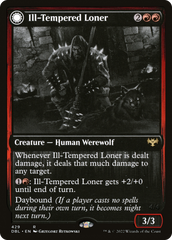 Ill-Tempered Loner // Howlpack Avenger [Innistrad: Double Feature] | Grognard Games