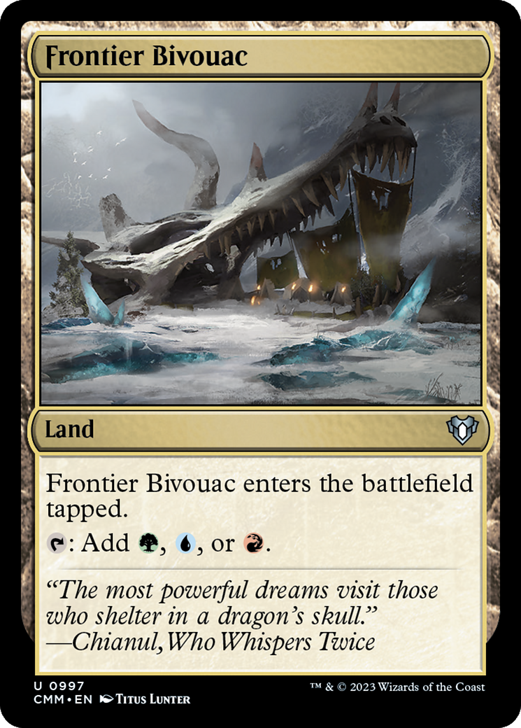Frontier Bivouac [Commander Masters] | Grognard Games