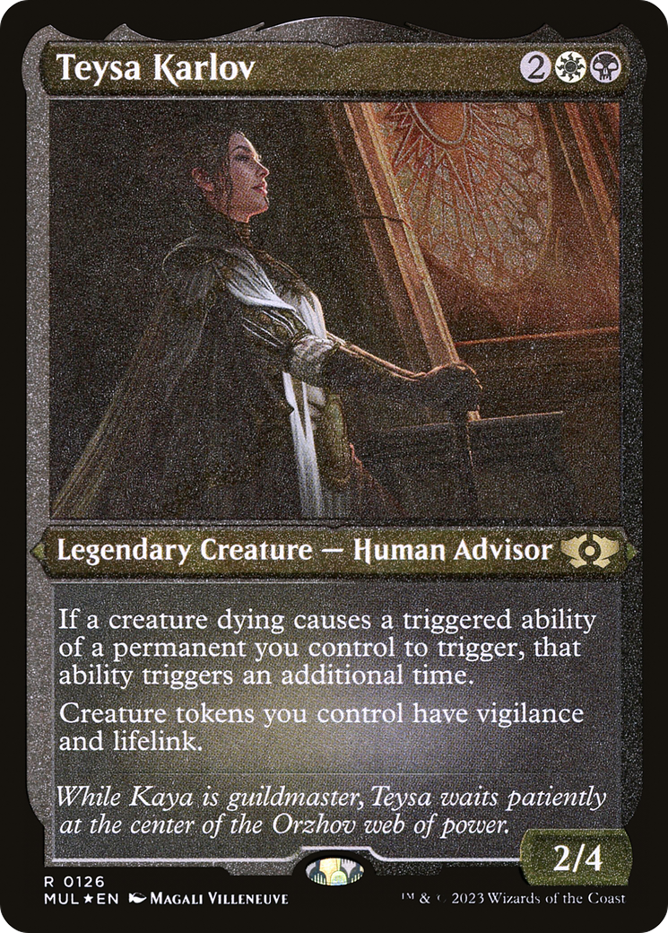 Teysa Karlov (Foil Etched) (MUL-126) - Multiverse Legends Foil | Grognard Games