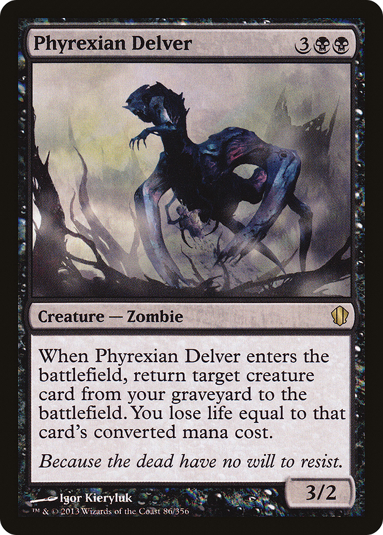 Phyrexian Delver [Commander 2013] | Grognard Games