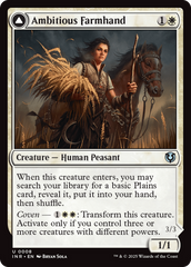 Ambitious Farmhand // Seasoned Cathar [Innistrad Remastered] | Grognard Games
