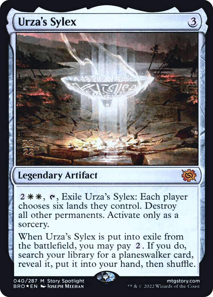 Urza's Sylex [The Brothers' War: Prerelease Promos] | Grognard Games