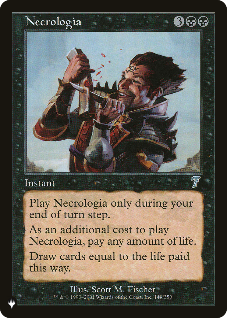 Necrologia [The List] | Grognard Games