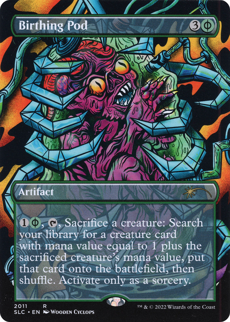 Birthing Pod (Borderless Alternate Art) [Secret Lair 30th Anniversary Countdown Kit] | Grognard Games