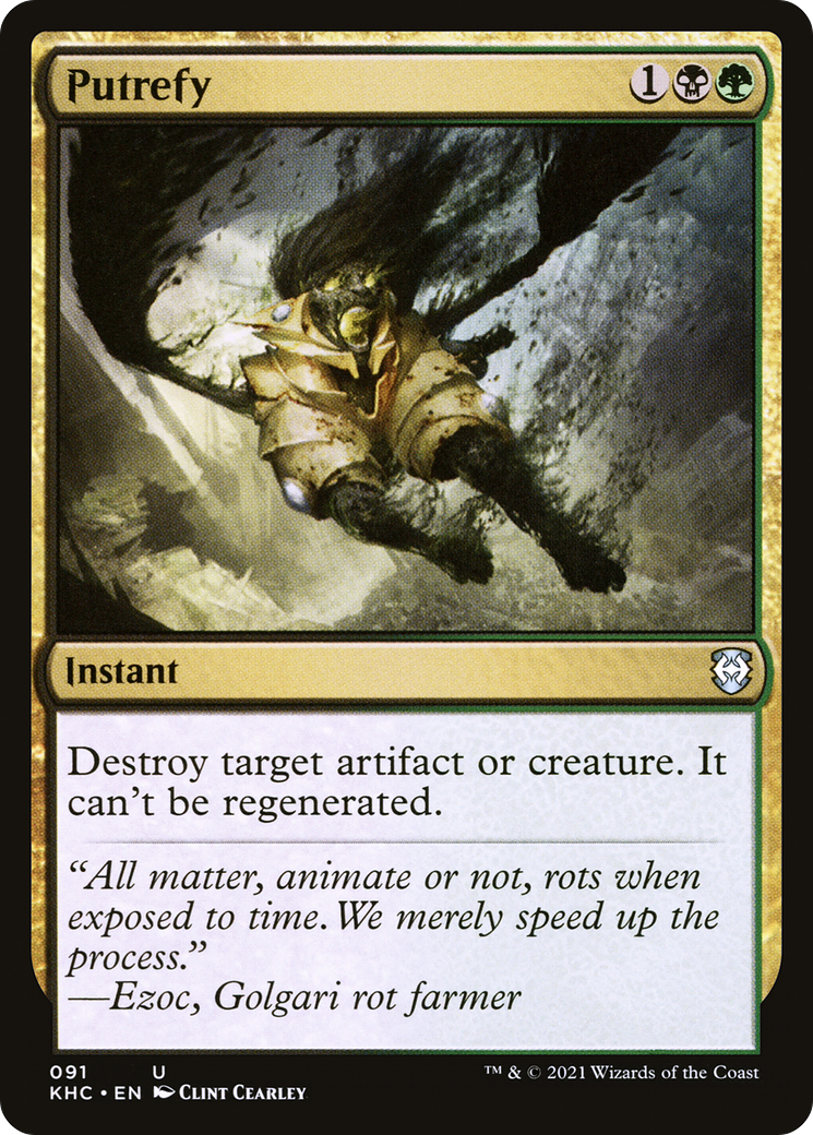 Putrefy [Kaldheim Commander] | Grognard Games