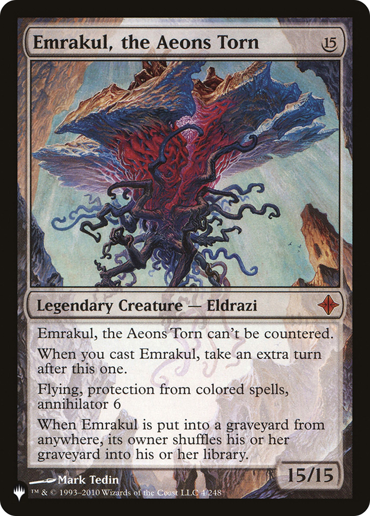 Emrakul, the Aeons Torn [The List] | Grognard Games