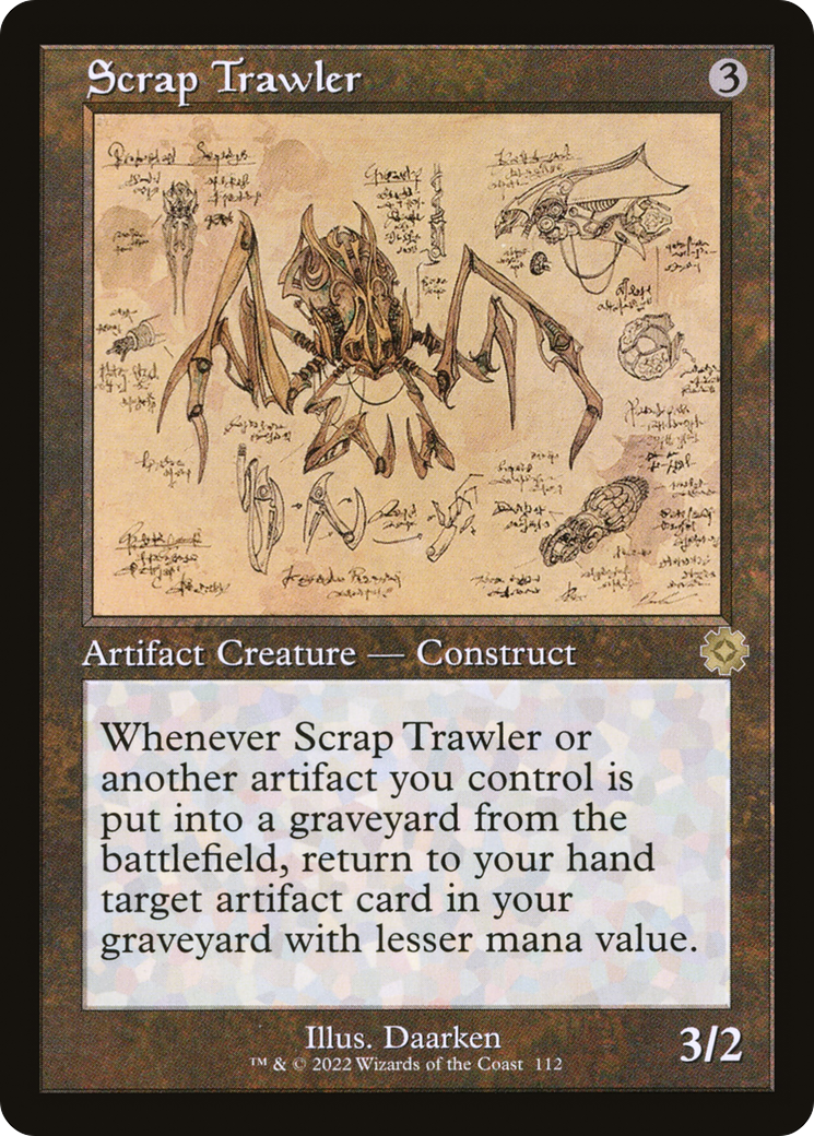 Scrap Trawler (Retro Schematic) [The Brothers' War Retro Artifacts] | Grognard Games