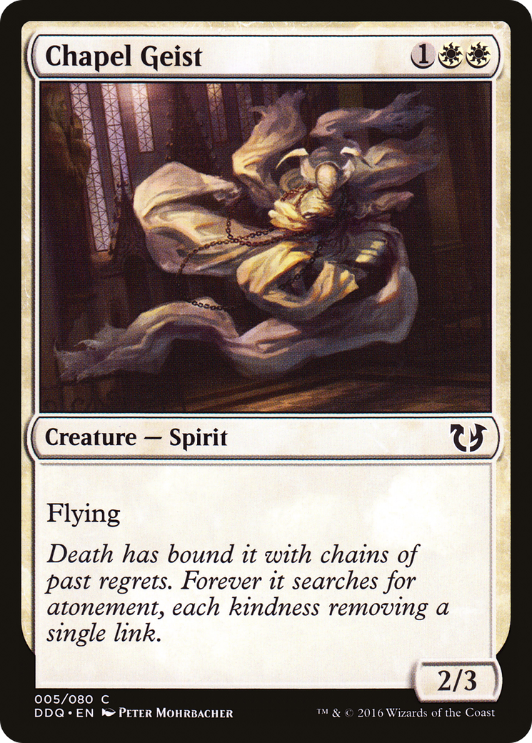 Chapel Geist [Duel Decks: Blessed vs. Cursed] | Grognard Games