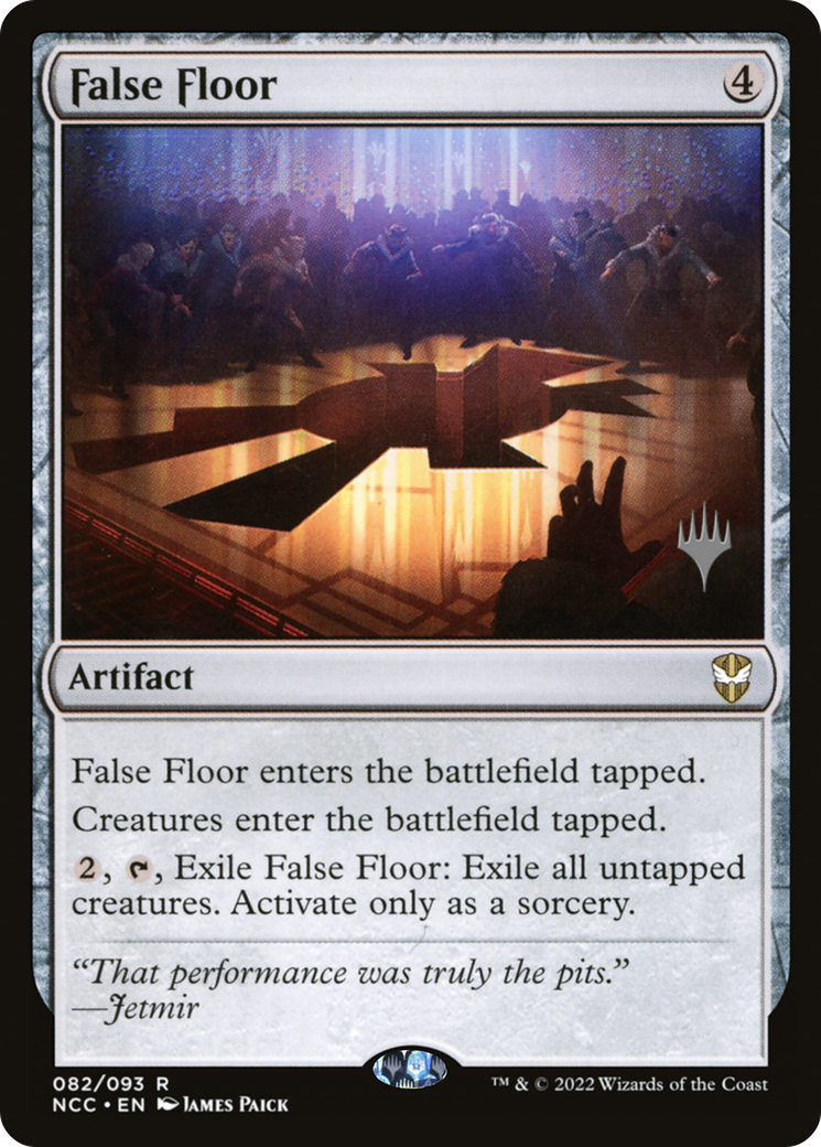 False Floor (Promo Pack) [Streets of New Capenna Commander Promos] | Grognard Games