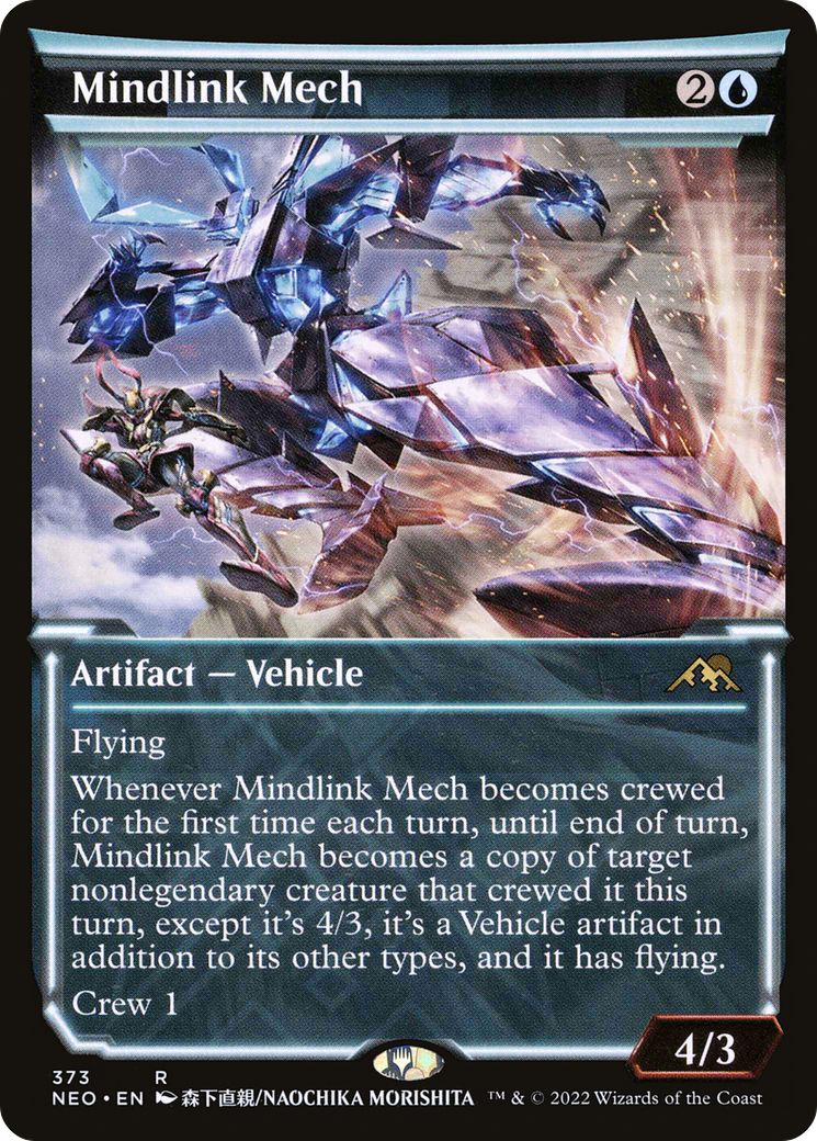 Mindlink Mech (Showcase Soft Glow) [Kamigawa: Neon Dynasty] | Grognard Games
