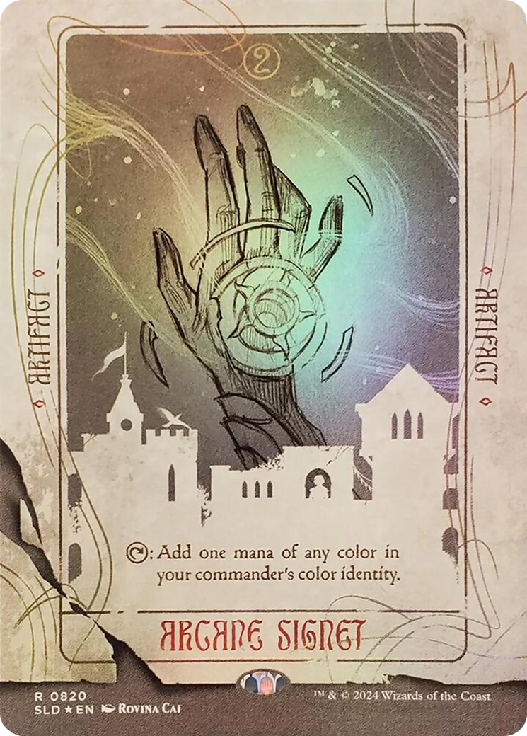 Arcane Signet (0820) (Rainbow Foil) [Secret Lair Drop Series] | Grognard Games