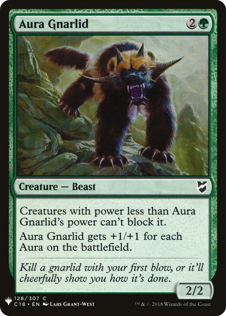 Aura Gnarlid [Mystery Booster] | Grognard Games