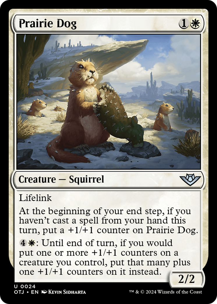 Prairie Dog [Outlaws of Thunder Junction] | Grognard Games