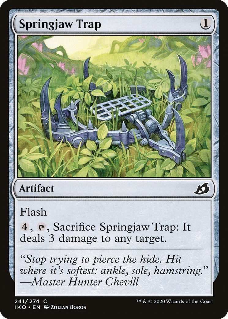 Springjaw Trap [Ikoria: Lair of Behemoths] | Grognard Games