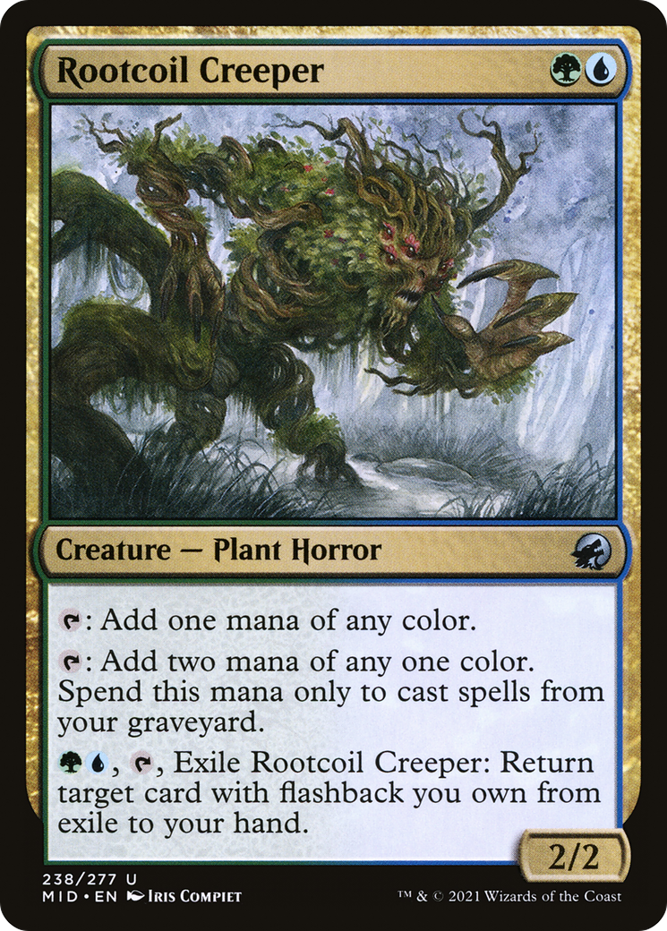 Rootcoil Creeper [Innistrad: Midnight Hunt] | Grognard Games