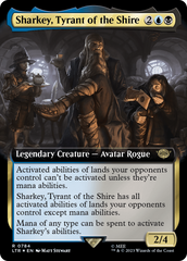 Sharkey, Tyrant of the Shire (Extended Art) (Surge Foil) [The Lord of the Rings: Tales of Middle-Earth] | Grognard Games