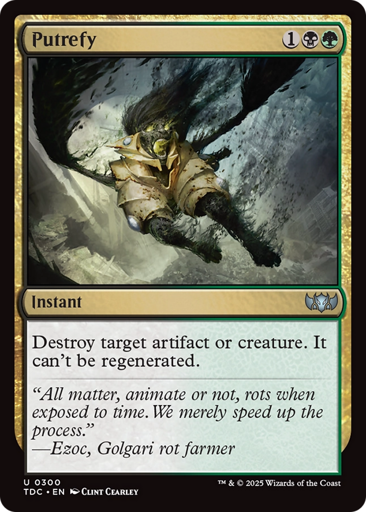 Putrefy [Tarkir: Dragonstorm Commander] | Grognard Games