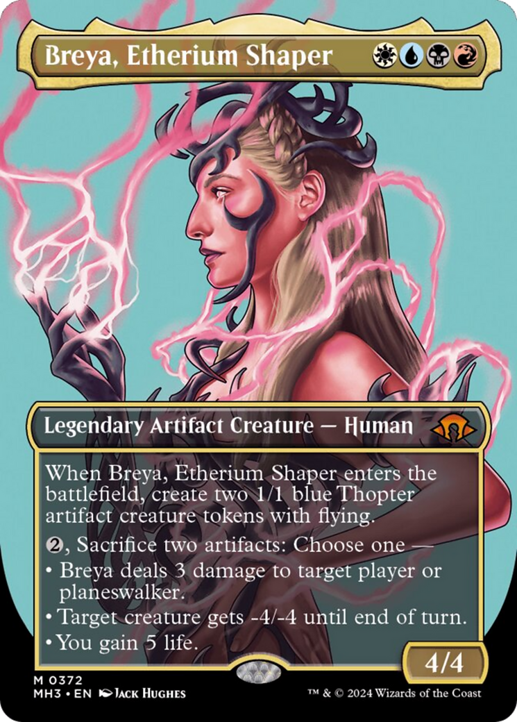 Breya, Etherium Shaper (Borderless) [Modern Horizons 3] | Grognard Games