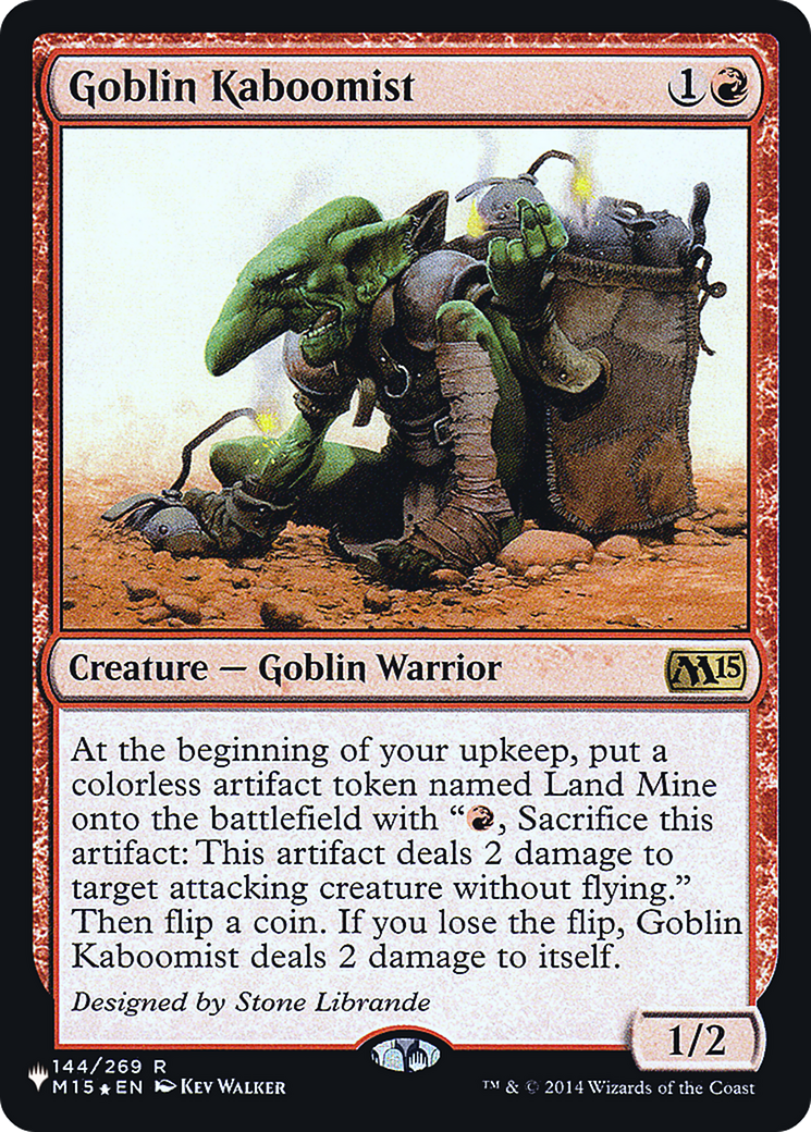 Goblin Kaboomist [Secret Lair: Heads I Win, Tails You Lose] | Grognard Games