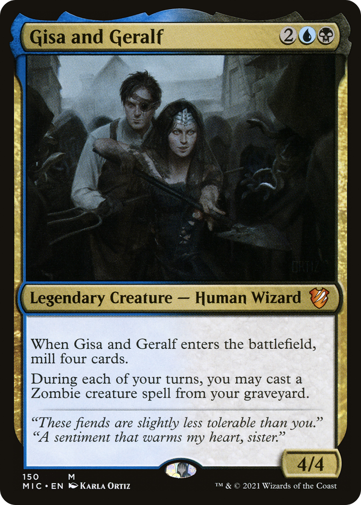 Gisa and Geralf [Innistrad: Midnight Hunt Commander] | Grognard Games