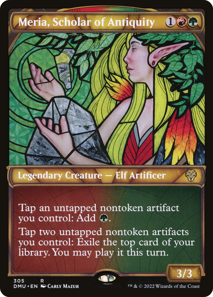 Meria, Scholar of Antiquity (Showcase) [Dominaria United] | Grognard Games