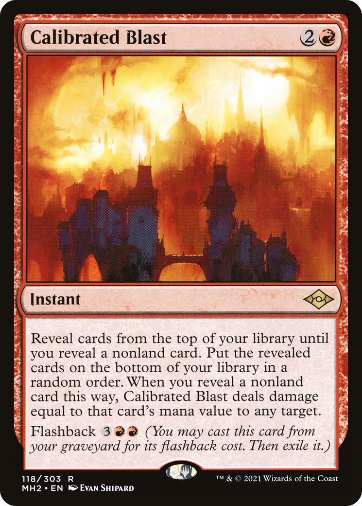 Calibrated Blast [Modern Horizons 2] | Grognard Games
