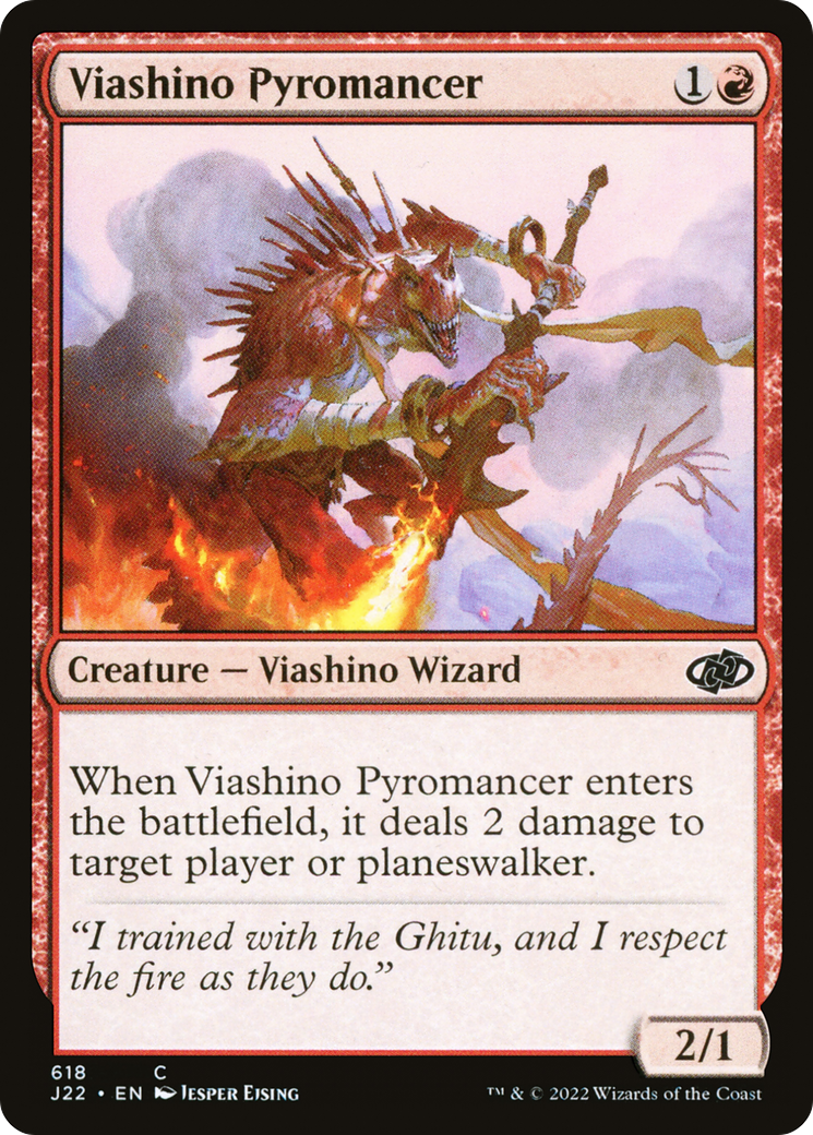 Viashino Pyromancer [Jumpstart 2022] | Grognard Games