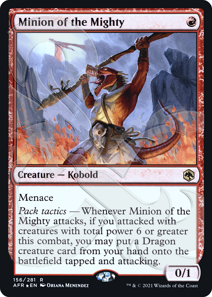 Minion of the Mighty (Ampersand Promo) [Dungeons & Dragons: Adventures in the Forgotten Realms Promos] | Grognard Games