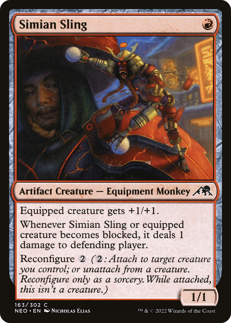 Simian Sling [Kamigawa: Neon Dynasty] | Grognard Games
