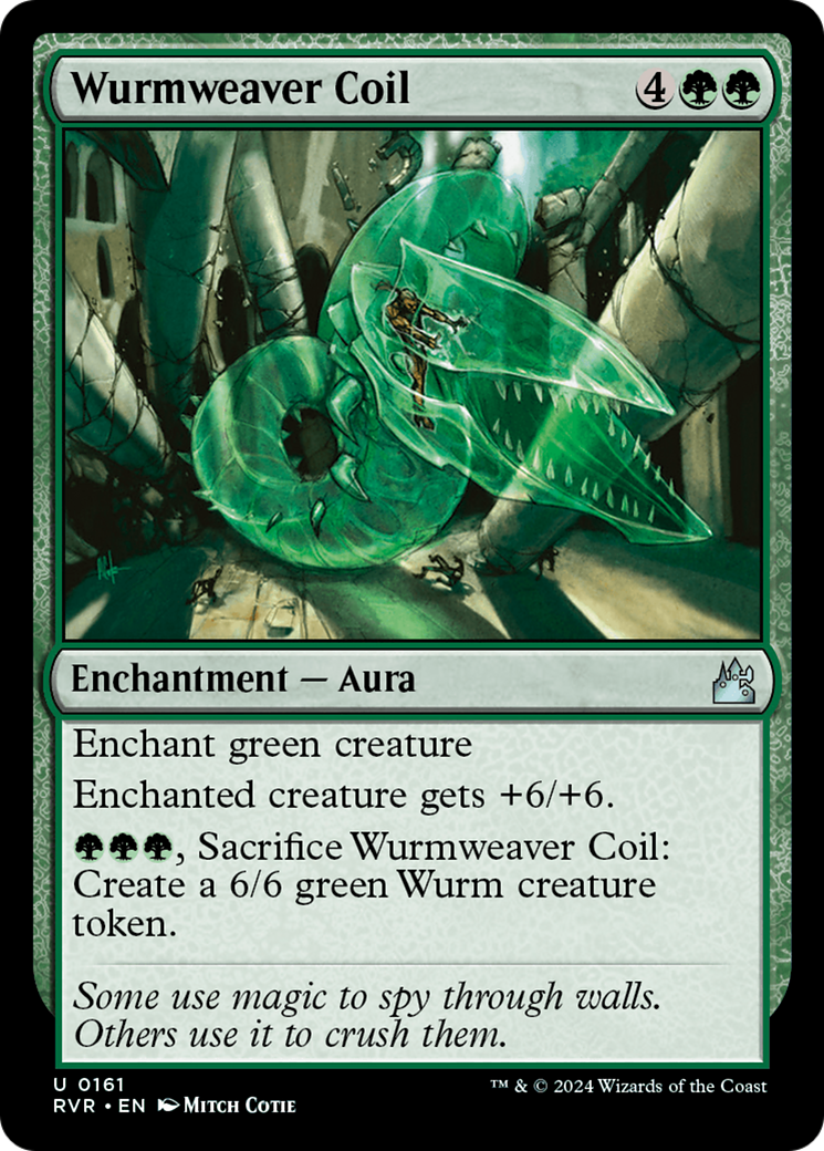 Wurmweaver Coil [Ravnica Remastered] | Grognard Games